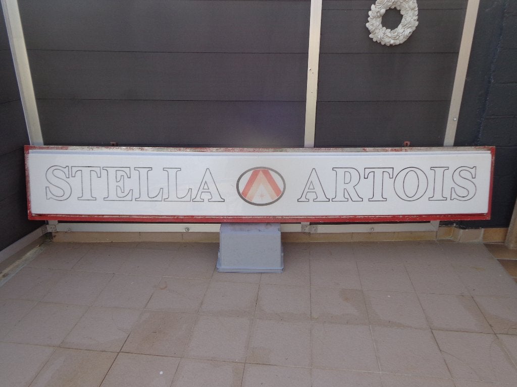 lichtreclame stella artois, Verzamelen, Ophalen
