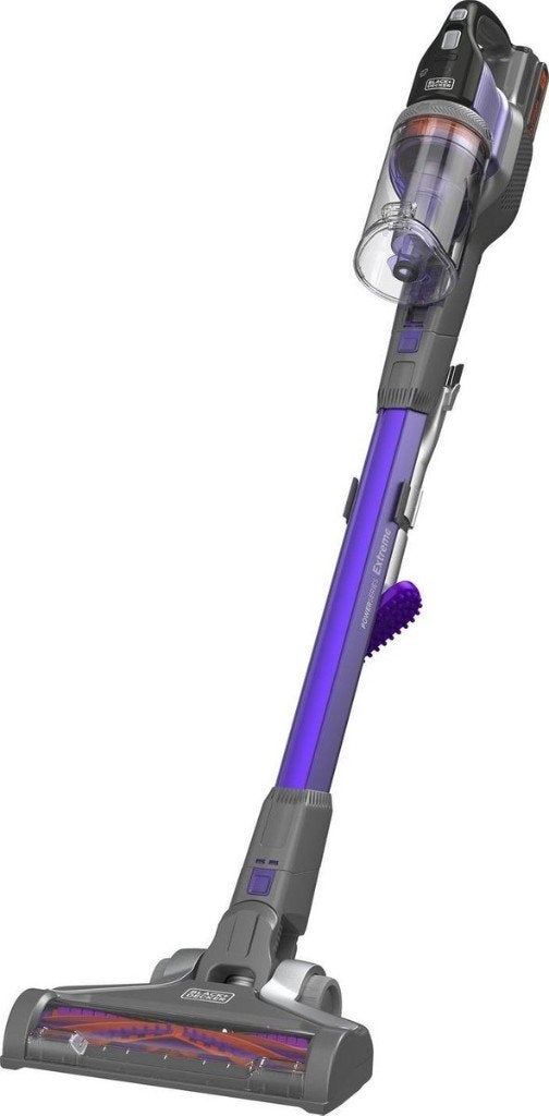 Steelstofzuiger, kruimeldief BLACK+DECKER 18V, Réservoir, Aspirateur balai, Puissance d'aspiration réglable, Enlèvement