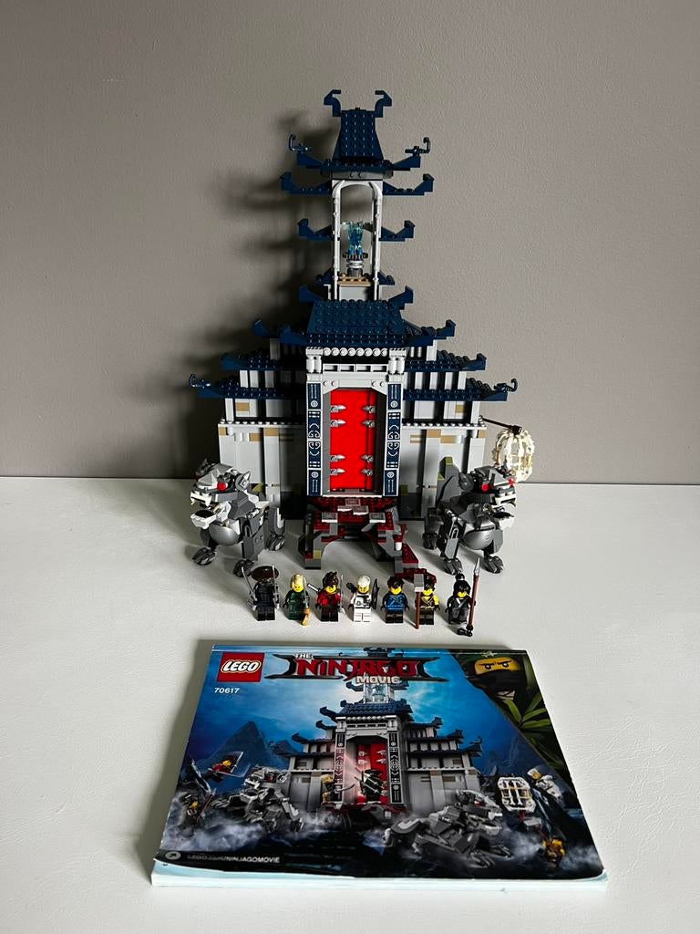 LEGO 70617 Ninjago Temple of the Ultimate Weapon + manuel, Lego, Zo goed als nieuw, Inclusief minifiguren, Ophalen of Verzenden