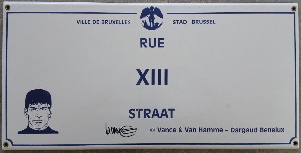 Straatnaambord / Plaque de Rue - XIII (gesigneerd), Boeken, Ophalen, William Vance, Eén stripboek, Nieuw