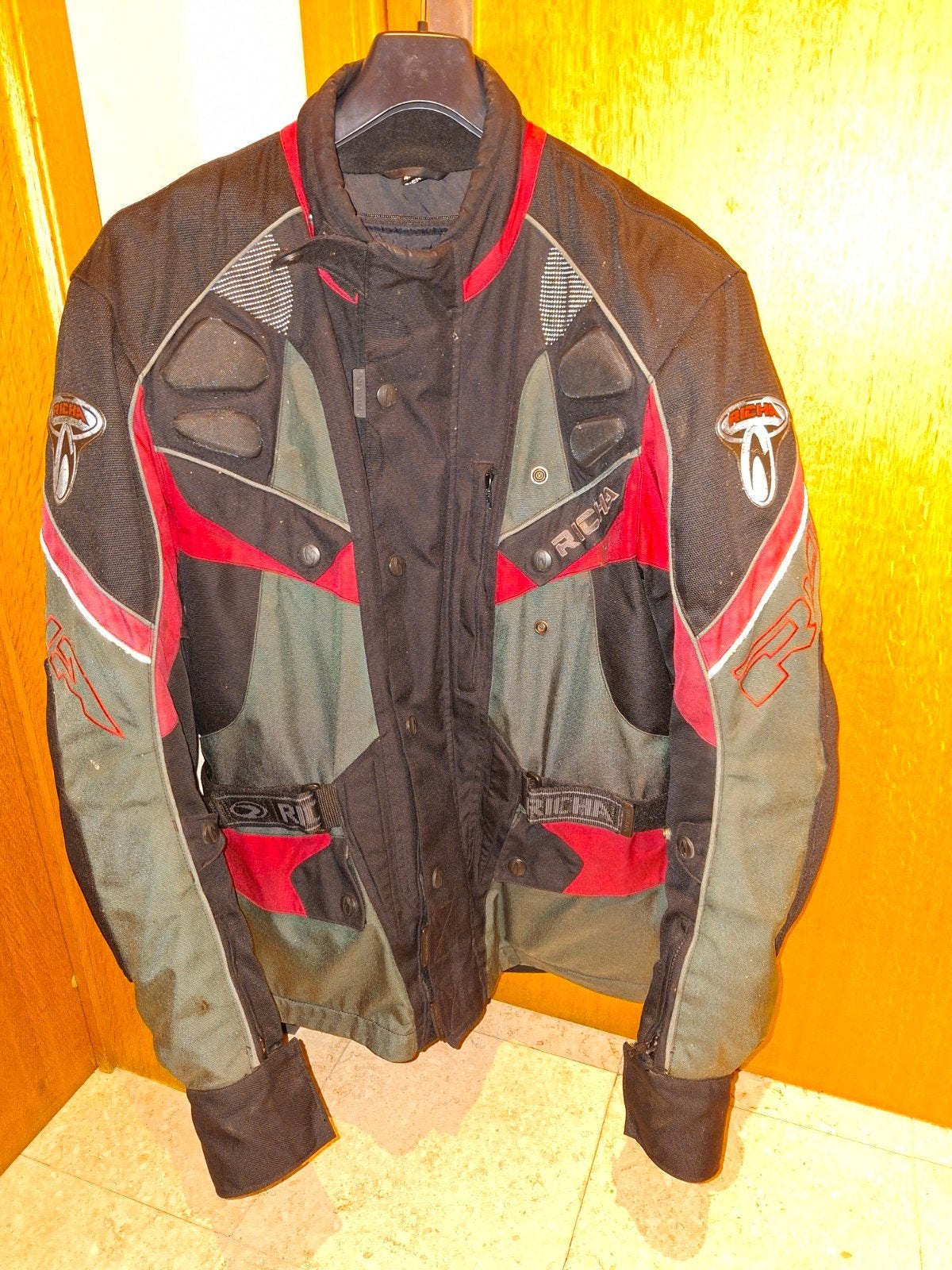 richa motorjas, Motoren, Kleding | Motorkleding, Ophalen, Tweedehands, Jas | textiel, RICHA