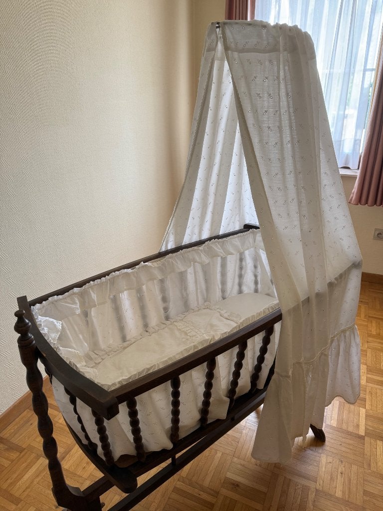 Wieg, Ophalen, Gebruikt, 140 tot 160 cm, 70 tot 85 cm