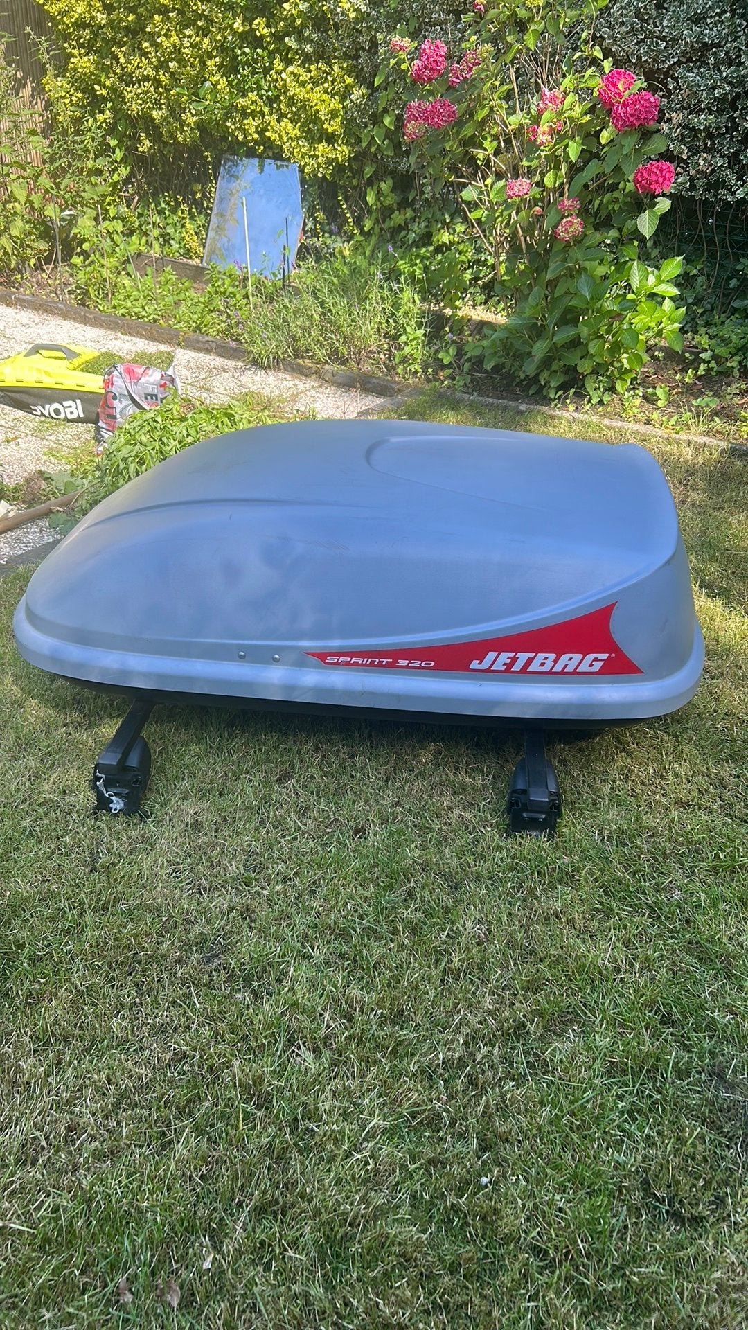 Jetbag Dakkoffer met dakdragers, Ophalen of Verzenden, Zo goed als nieuw