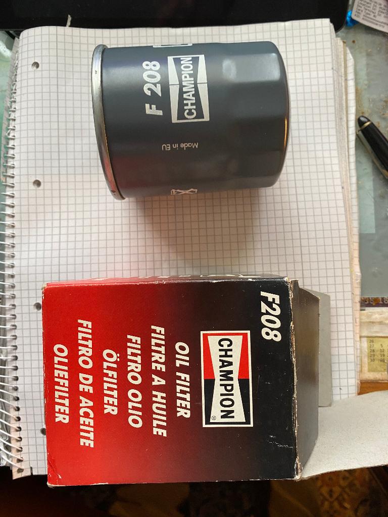 CHAMPION oliefilter F208; Honda, Mazda, Opel, Ophalen, Nieuw, Opel