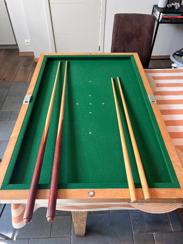 Tafelbillard karambola / carambole, Sport en Fitness, Ophalen, Gebruikt, Biljarttafel