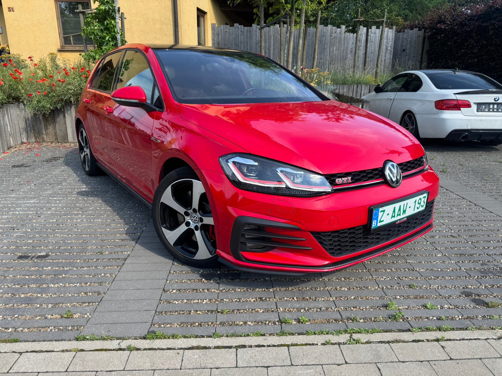 Volkswagen Golf 7.5 GTI *seulement 49 500 km *pano*, Rouge, Achat, Euro 6, Entreprise