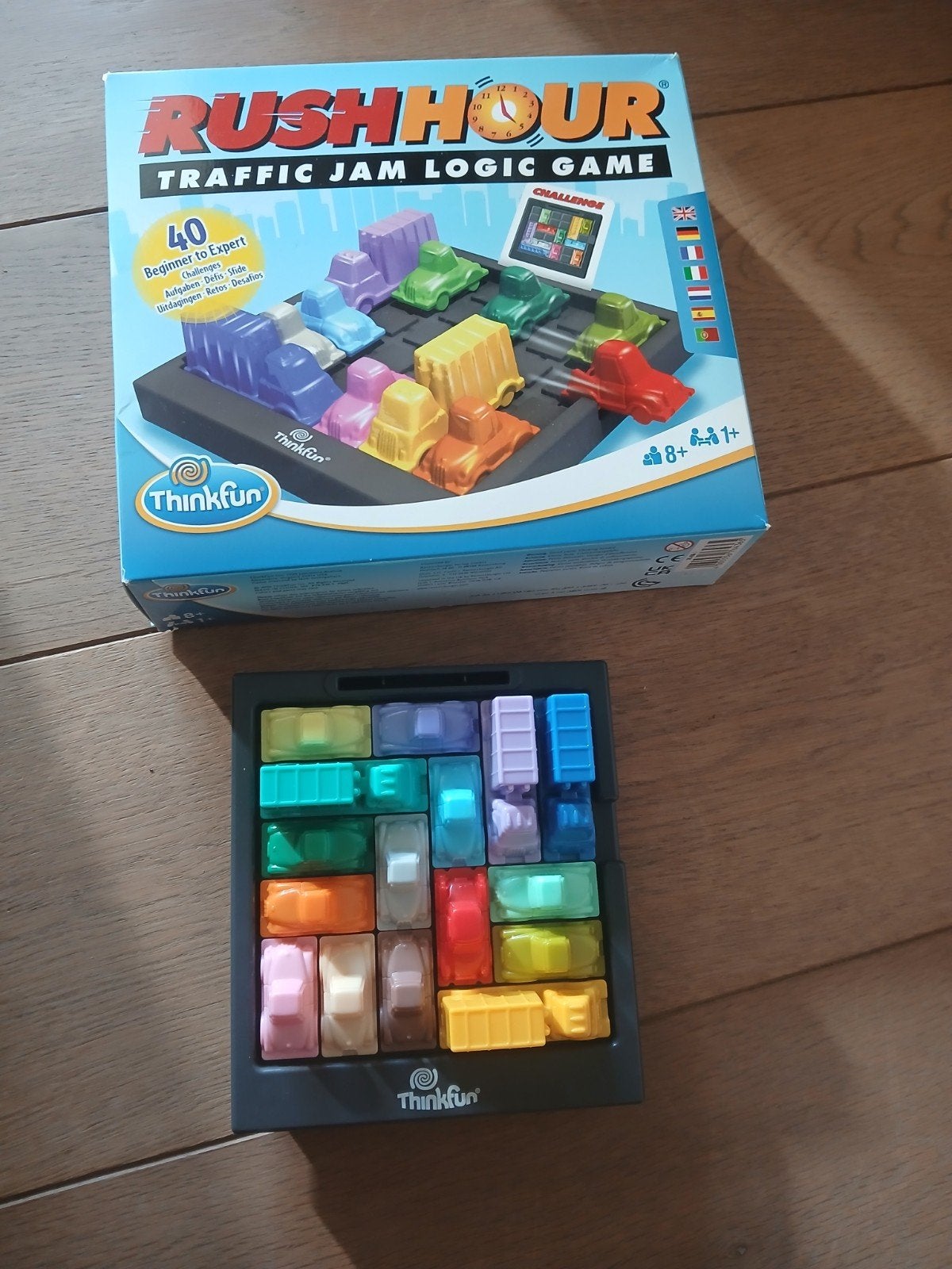 Rush hour.  Smartgame auto's. Think fun., Hobby en Vrije tijd, Gezelschapsspellen | Kaartspellen, Ophalen