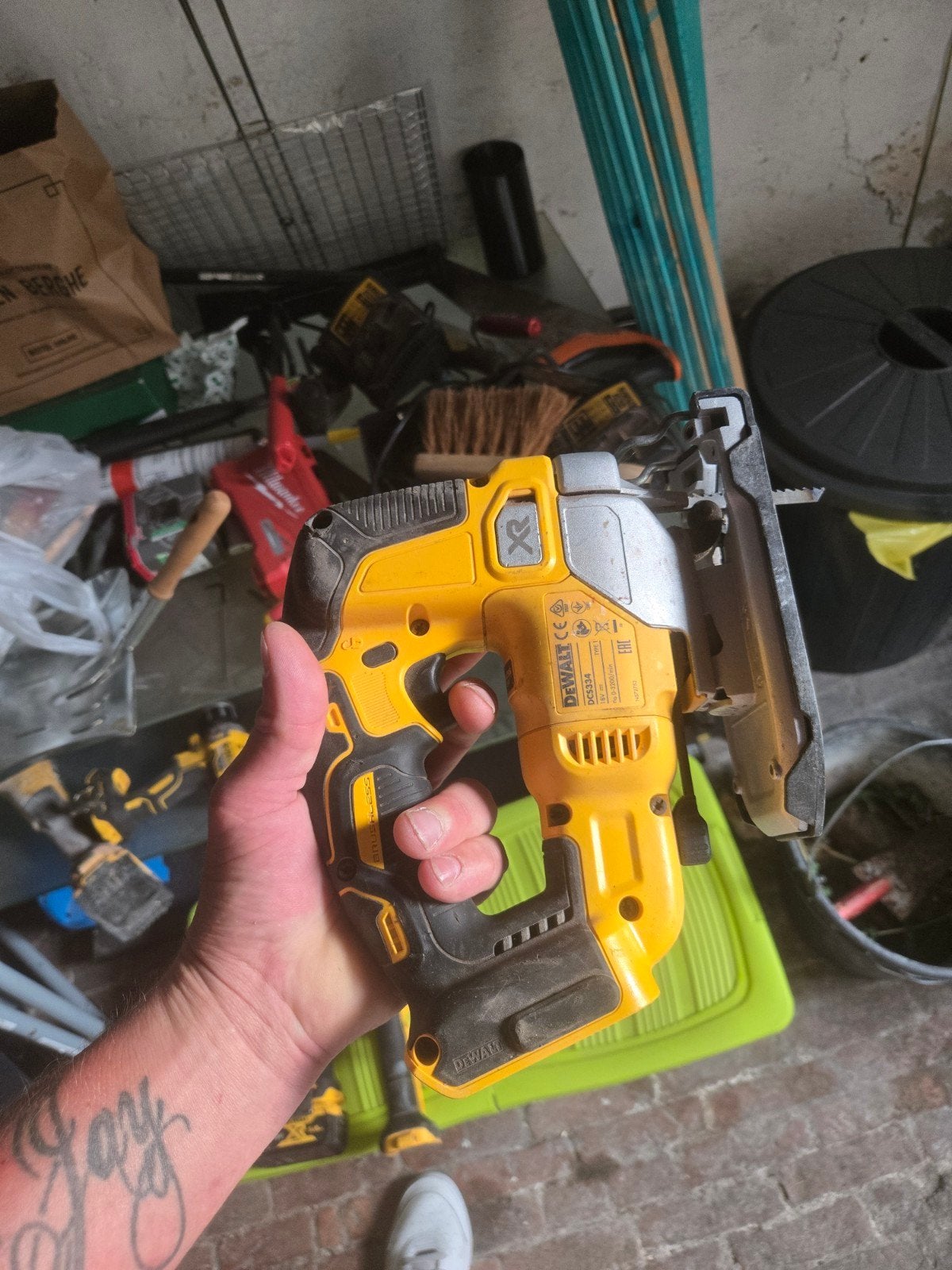 decoupeerzaag dewalt, Doe-het-zelf en Bouw, Ophalen, Decoupeerzaag