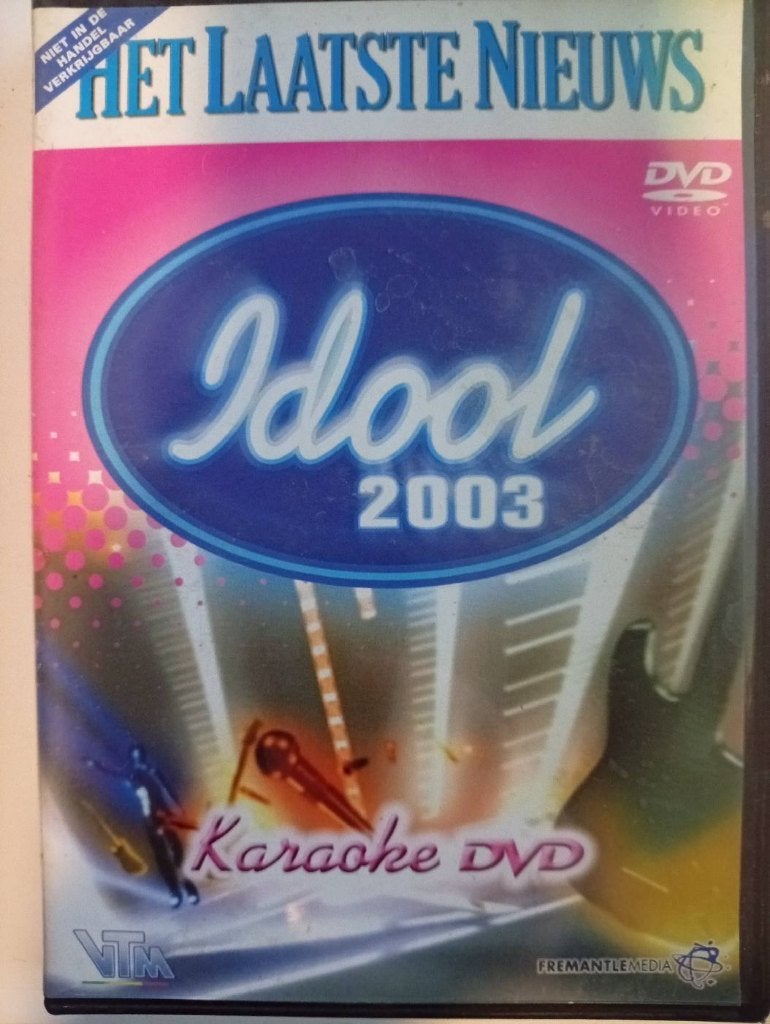 Idool 2003, Enlèvement ou Envoi, Utilisé, Anglais, Anglais