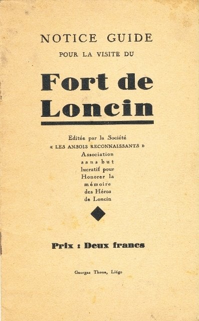 (a69) Fort de Loncin, jaren 40-50, Verzenden, Gelezen