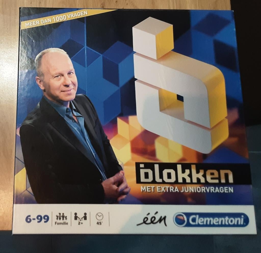 Blokken - gezelschapsspel, Drie of vier spelers, Ophalen, Gebruikt, Clementoni