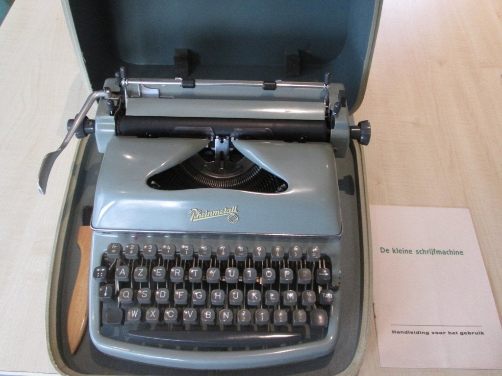 typemachine Rheinmetal, Diversen, Typemachines, Ophalen, Zo goed als nieuw