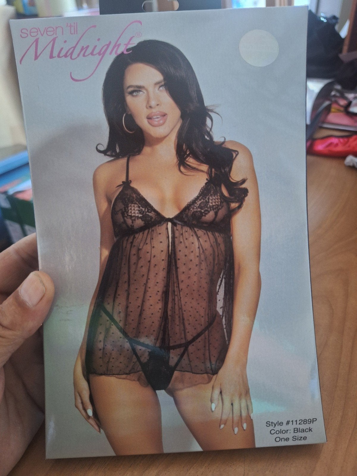 2 delige babydoll set, Seven 'till midnight, Ophalen of Verzenden, Zwart, Setje
