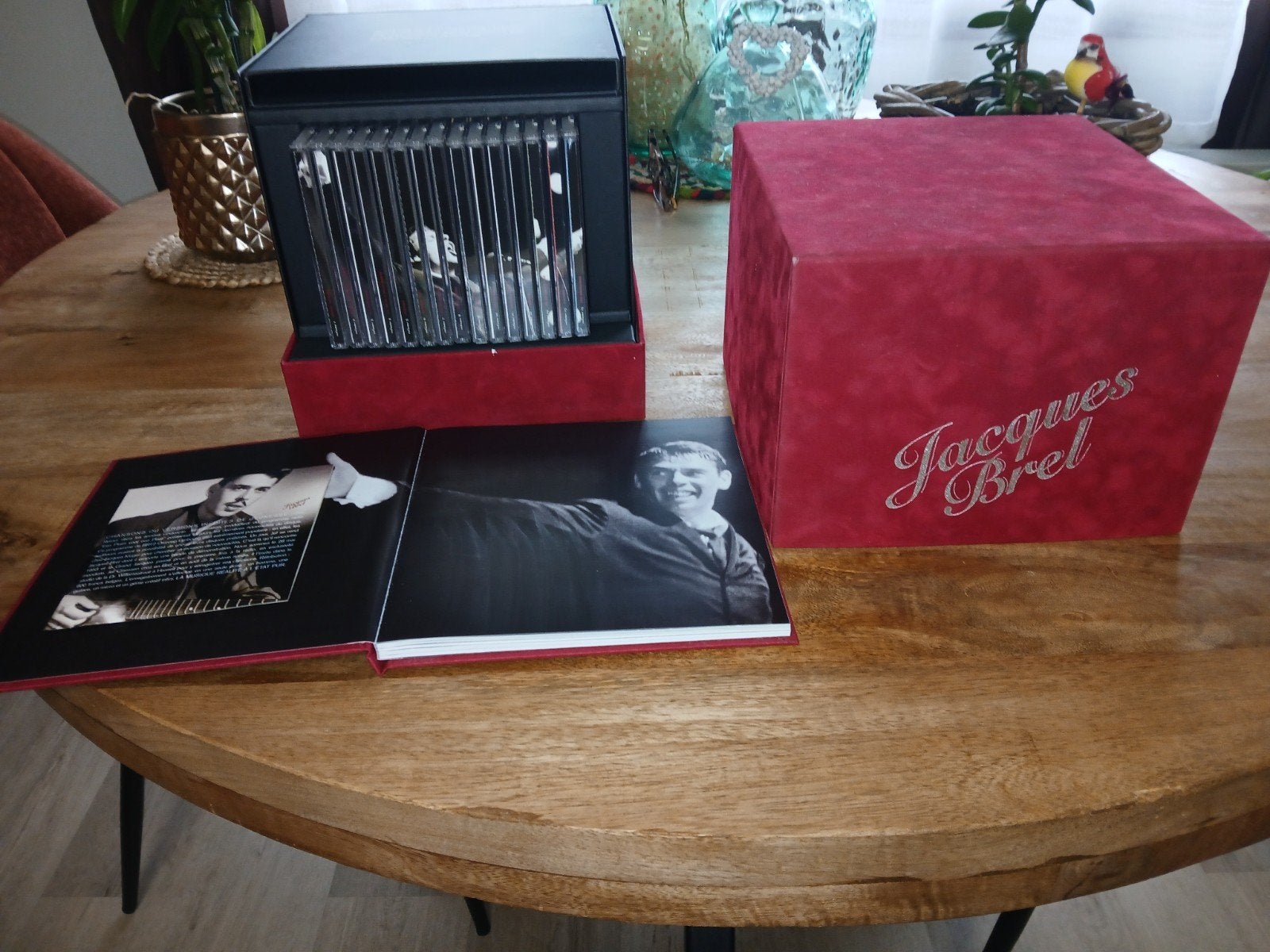 coffert jacque brel  cd, Zo goed als nieuw