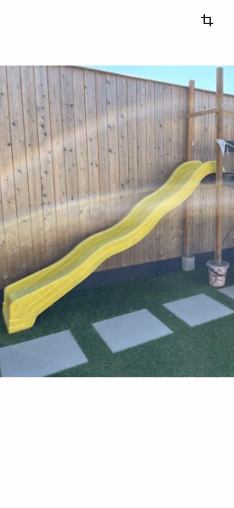 Glijbaan 3 meter, Ophalen, Gebruikt, Glijbaan