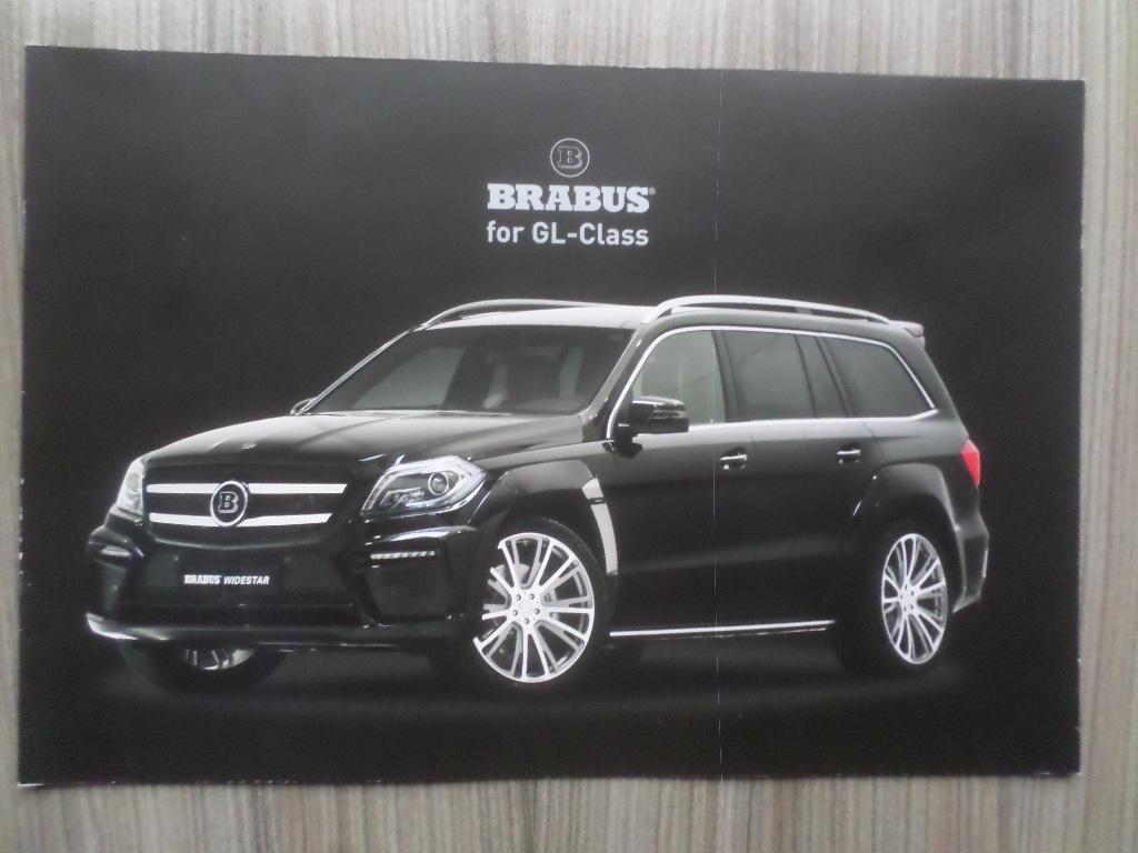 Mercedes Brabus GL Klasse Brochure, Ophalen of Verzenden, Mercedes