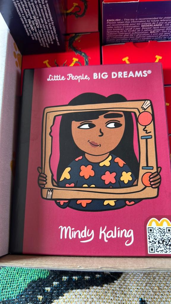 McDonald‘s boek voor kinderen, Ophalen, Nieuw