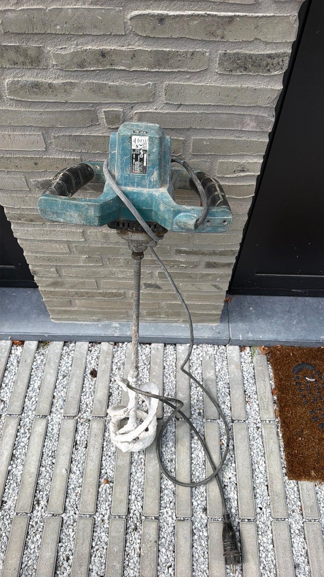 Parkside betonmixer, Enlèvement, Parkside