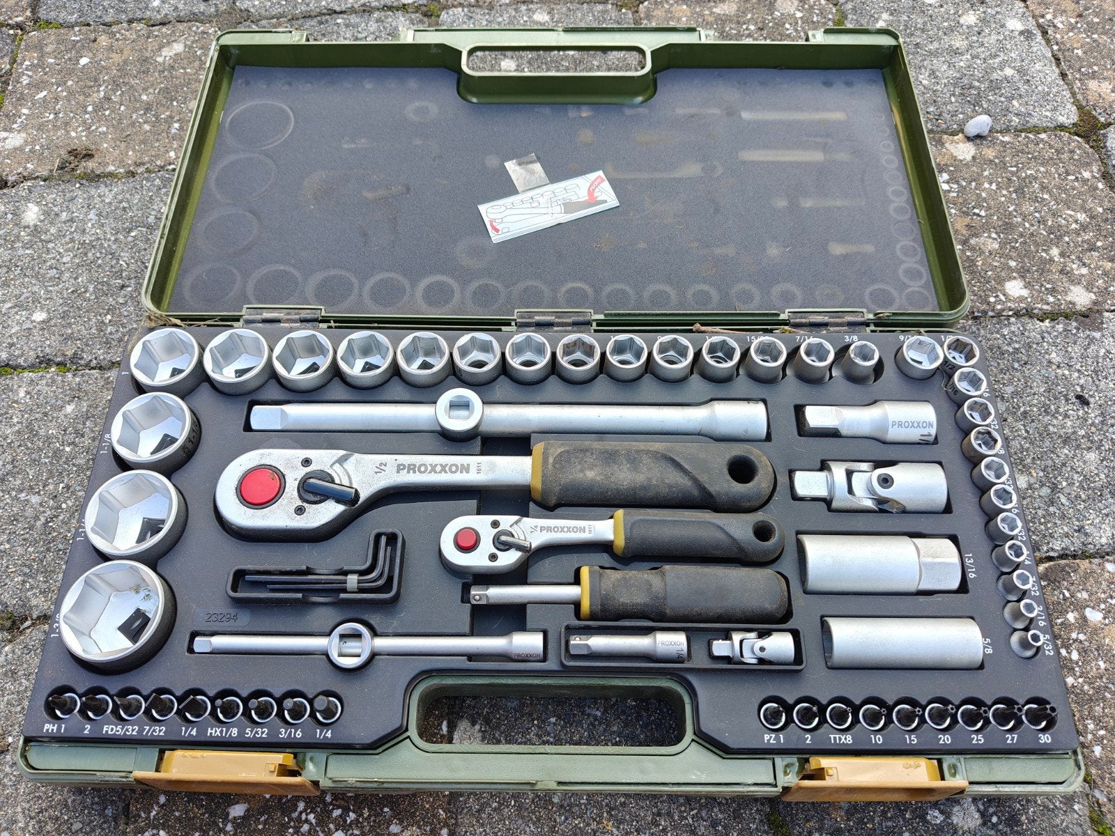 Industrial doppenset, Doe-het-zelf en Bouw, Ophalen