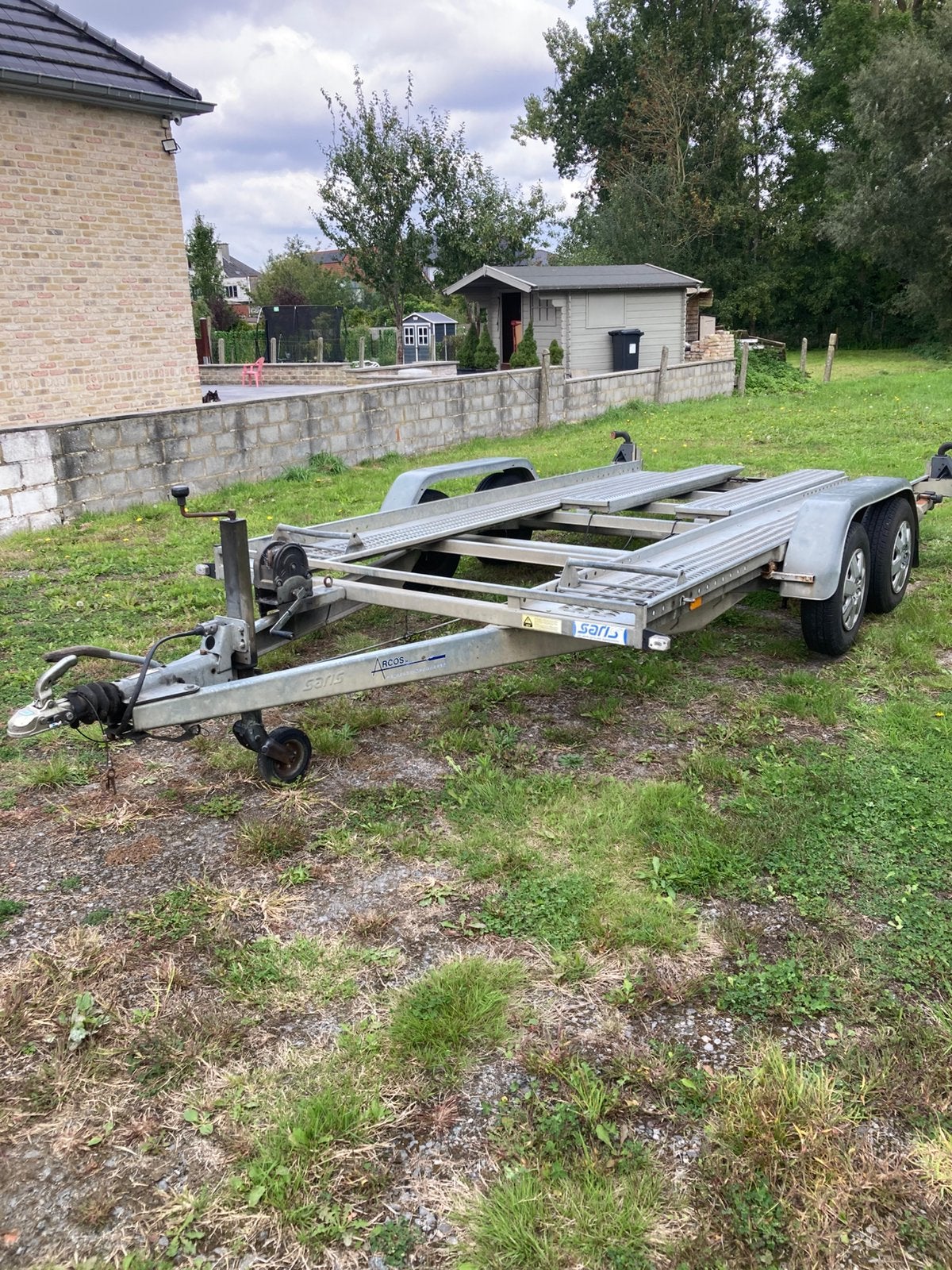 Autotrailer Saris MTM 2700kg ‘2010, Autos : Divers, Enlèvement, Utilisé