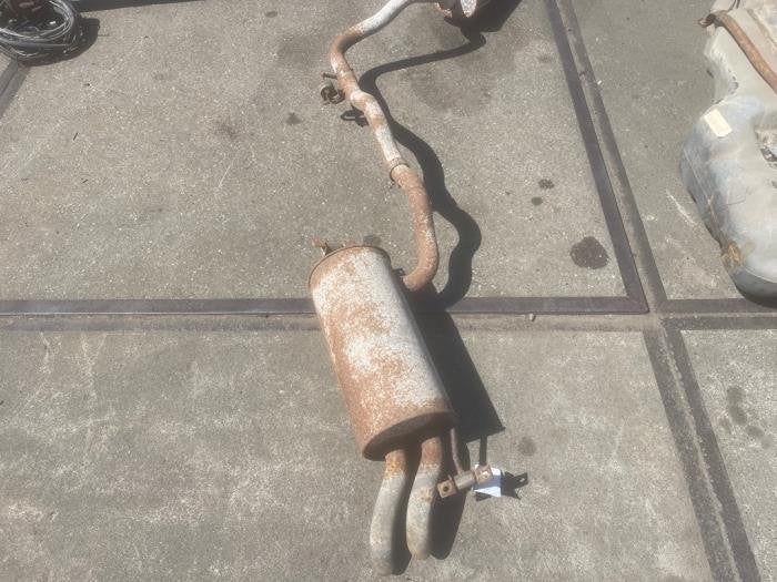 Echappement silencieux arrière + central d'un Volkswagen Tr, Volkswagen, -, 3 mois de garantie, Utilisé