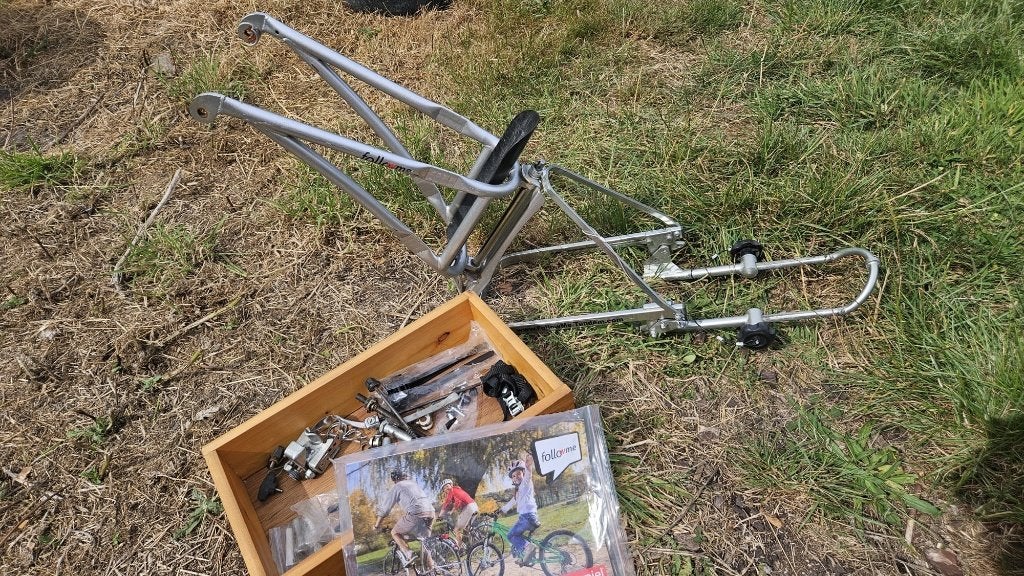 follow-me, Fietsen en Brommers, Ophalen, Gebruikt, Aanhangfiets