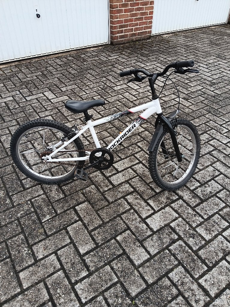 Jongensfiets, Fietsen en Brommers, Ophalen, Gebruikt, Velgrem, Rockrider (Decathlon)
