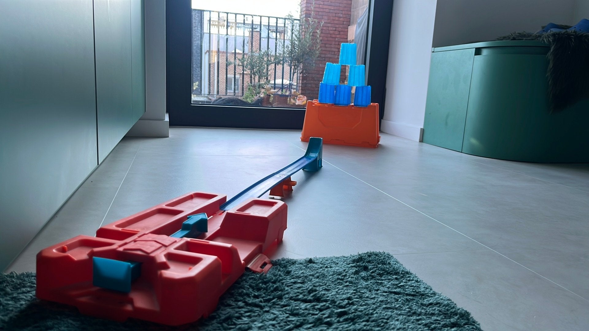 Hot wheels box, Kinderen en Baby's, Speelgoed | Racebanen, Ophalen, Zelf te bouwen, Hot Wheels, Handmatig