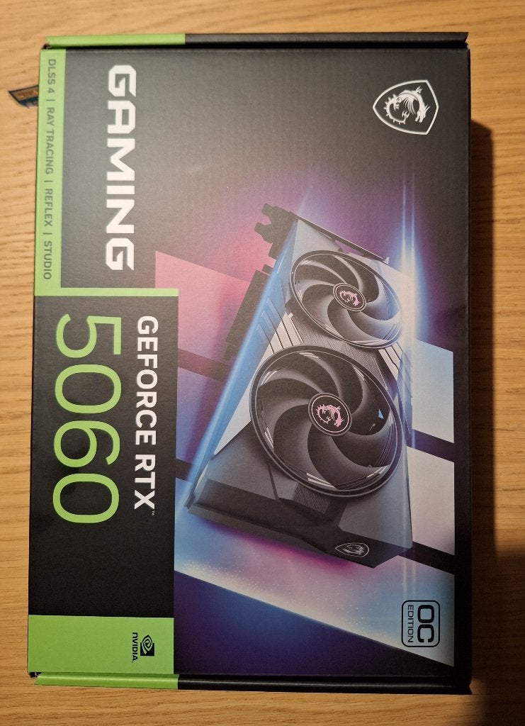 Rtx 5060 msi gaming oc 8gb, Comme neuf, Enlèvement, PCI-Express 5, Nvidia
