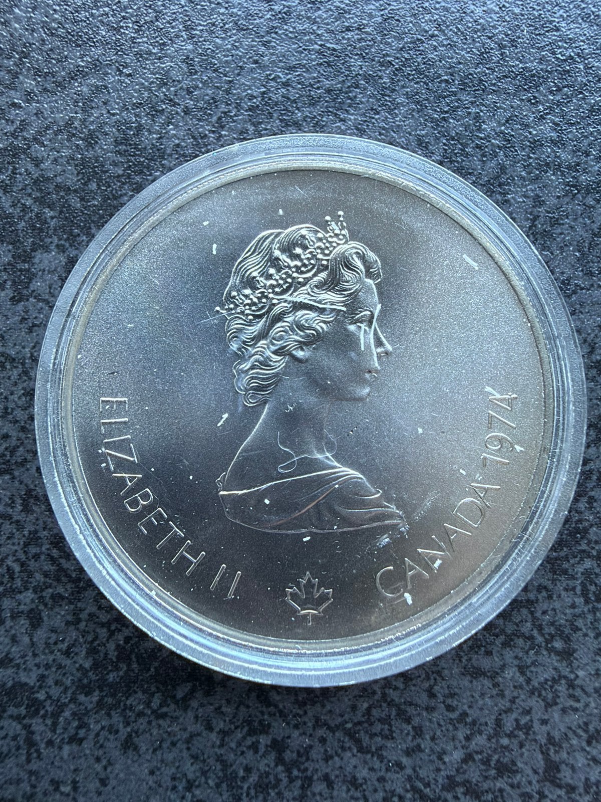 Munt Olympische spelen Montreal 1976, Ophalen, Zilver
