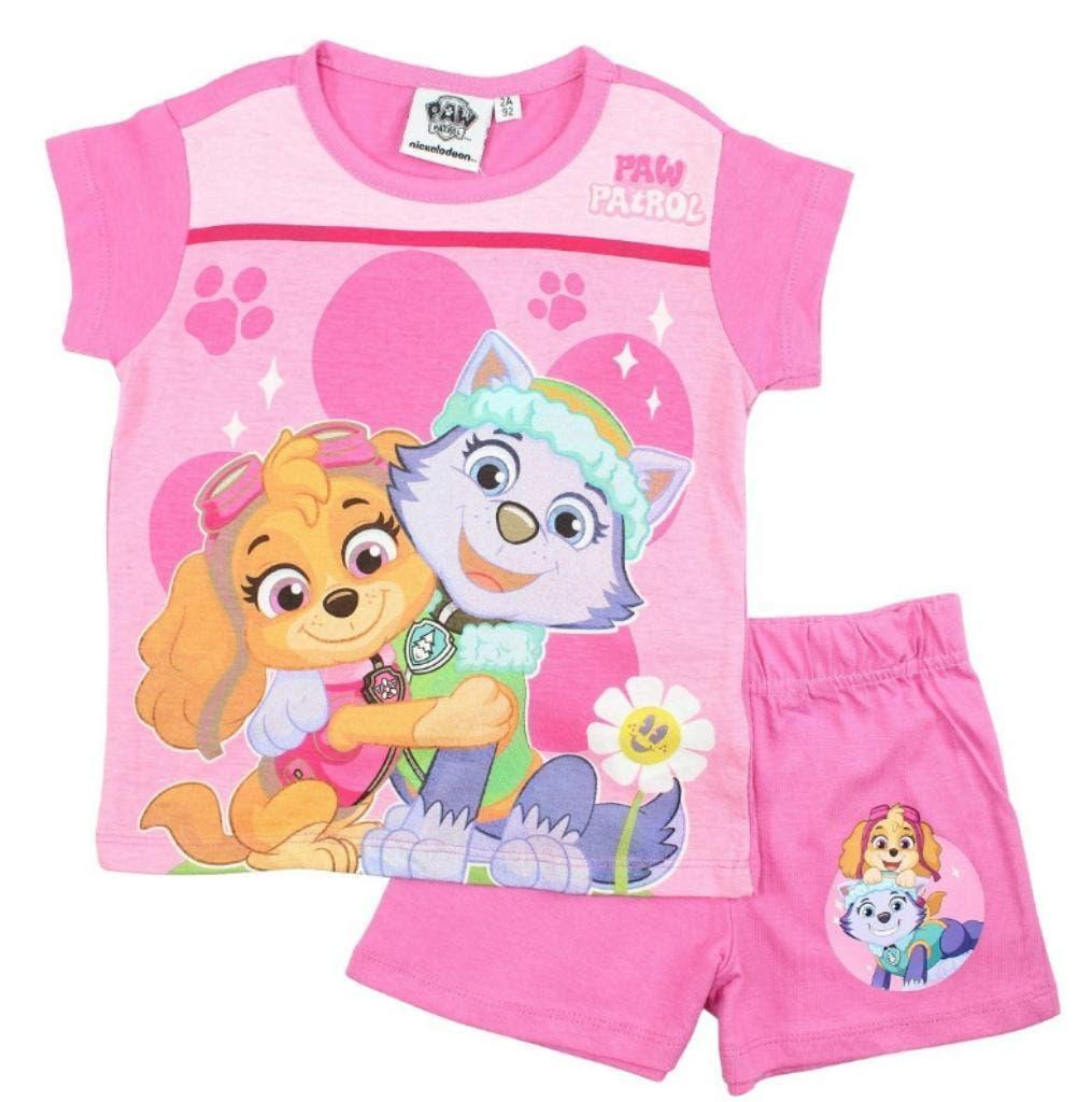 Paw Patrol Shortama LR - Maat 92 - 98 - 116, Kinderen en Baby's, Kinderkleding | Maat 116, Nacht- of Onderkleding, Meisje, Nieuw