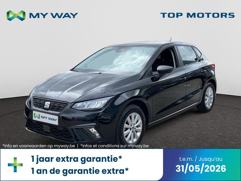 Seat Ibiza 5P/D AUTOMAAT*110PK*CARPLAY*GPS*SENSOREN*LANE ASS, Auto's, Seat, Automaat, Navigatiesysteem, Stadsauto, https://public.car-pass.be/vhr/8bfb6e0f-c707-4702-86cf-48a1fcde7f2f