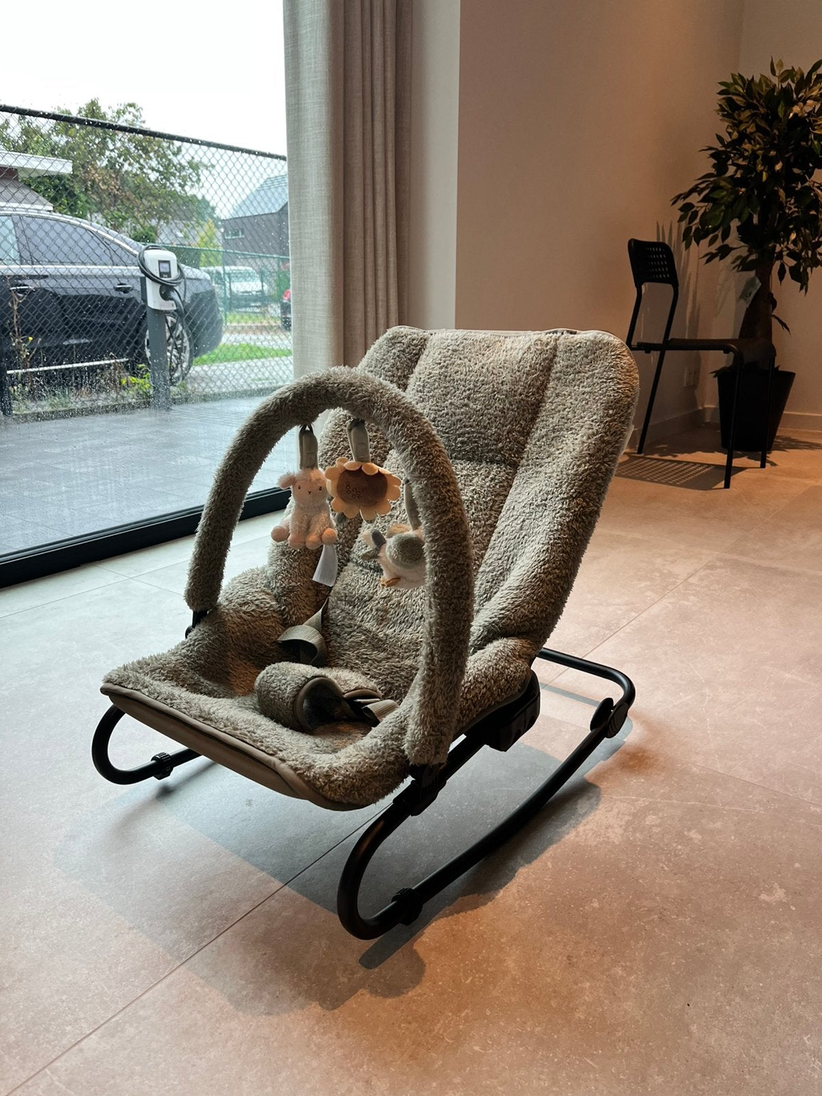 Wipstoel Little Dutch met speelboog, Ophalen, Zo goed als nieuw, Wipstoel