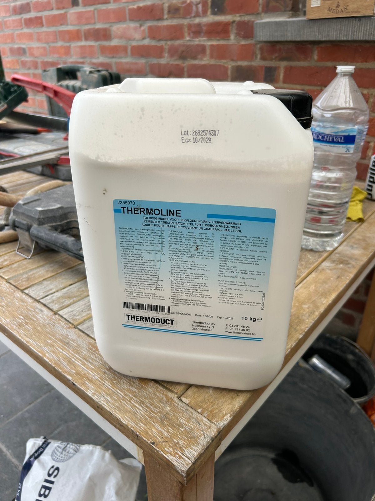 Thermoline dispersiemiddel, Bricolage & Construction, Peinture, Vernis & Laque, 5 à 10 litres, Enlèvement, Neuf, Autres couleurs