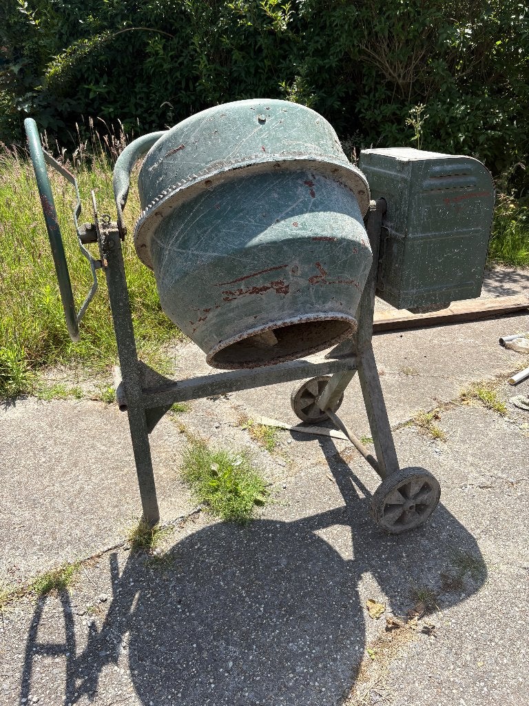 beton molen, Ophalen, Gebruikt