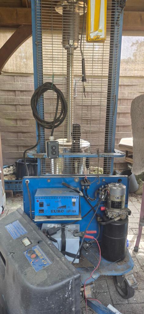 Armanni Euro Beta Stapelaar 12V – 1000 kg / 1.60m hefhoogte, Ophalen, Elektrisch