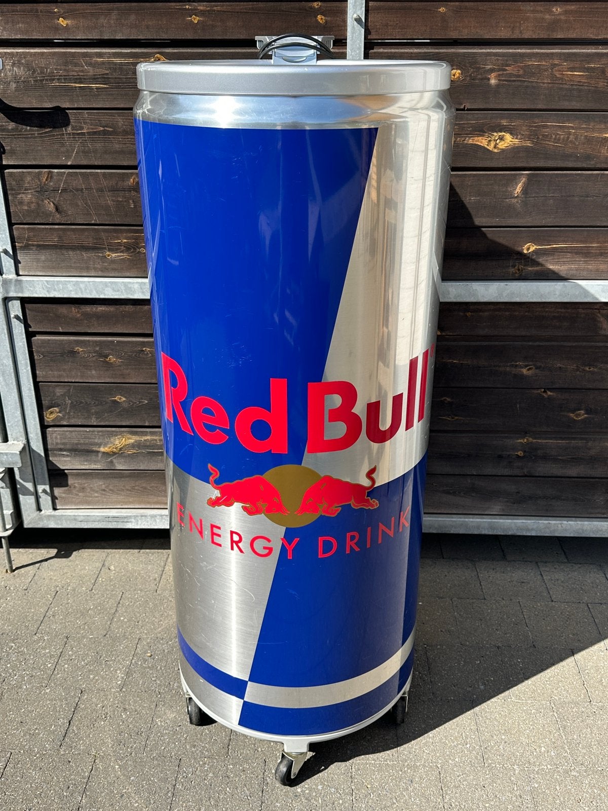 Red Bull koelkast, Ophalen, Gebruikt