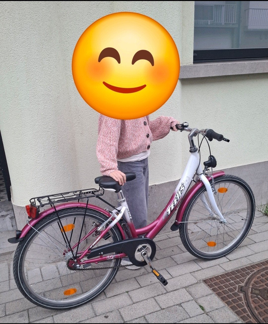 Mooie meisjesfiets 24 inch, Ophalen, Terugtraprem, 24 inch