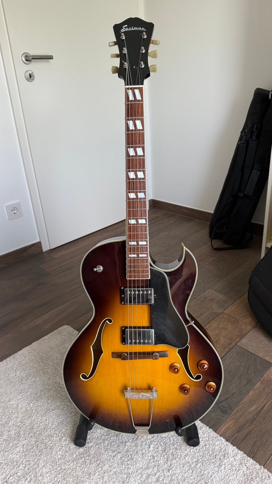 Je vends guitare jazz Eastman, Muziek en Instrumenten, Snaarinstrumenten | Gitaren | Elektrisch, Ophalen, Gibson