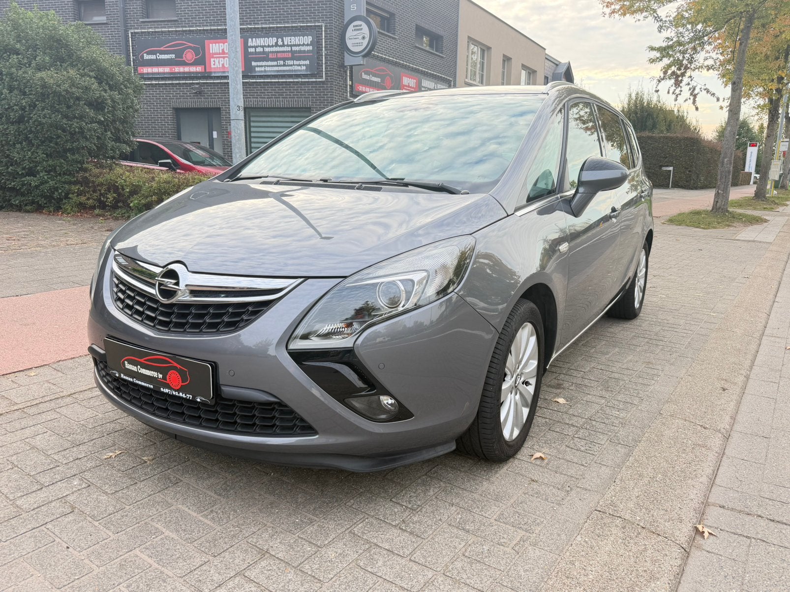 Opel Zafira tourer 7Plaats 1.4 Turbo Benzine Garantie, Auto's, Voorwielaandrijving, Dealer onderhouden, Monovolume, 4 cilinders