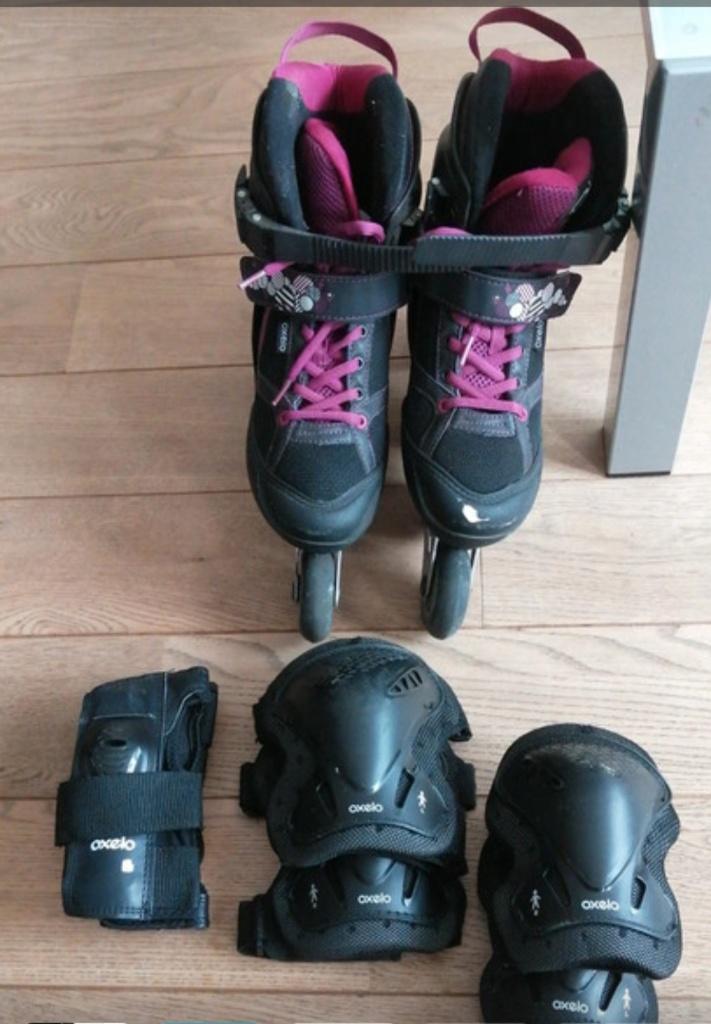 Skeeler verstelbaar maat 37 tot 40, Sport en Fitness, Skeelers, Kinderen, Inline skates 4 wielen, Ophalen, Overige merken