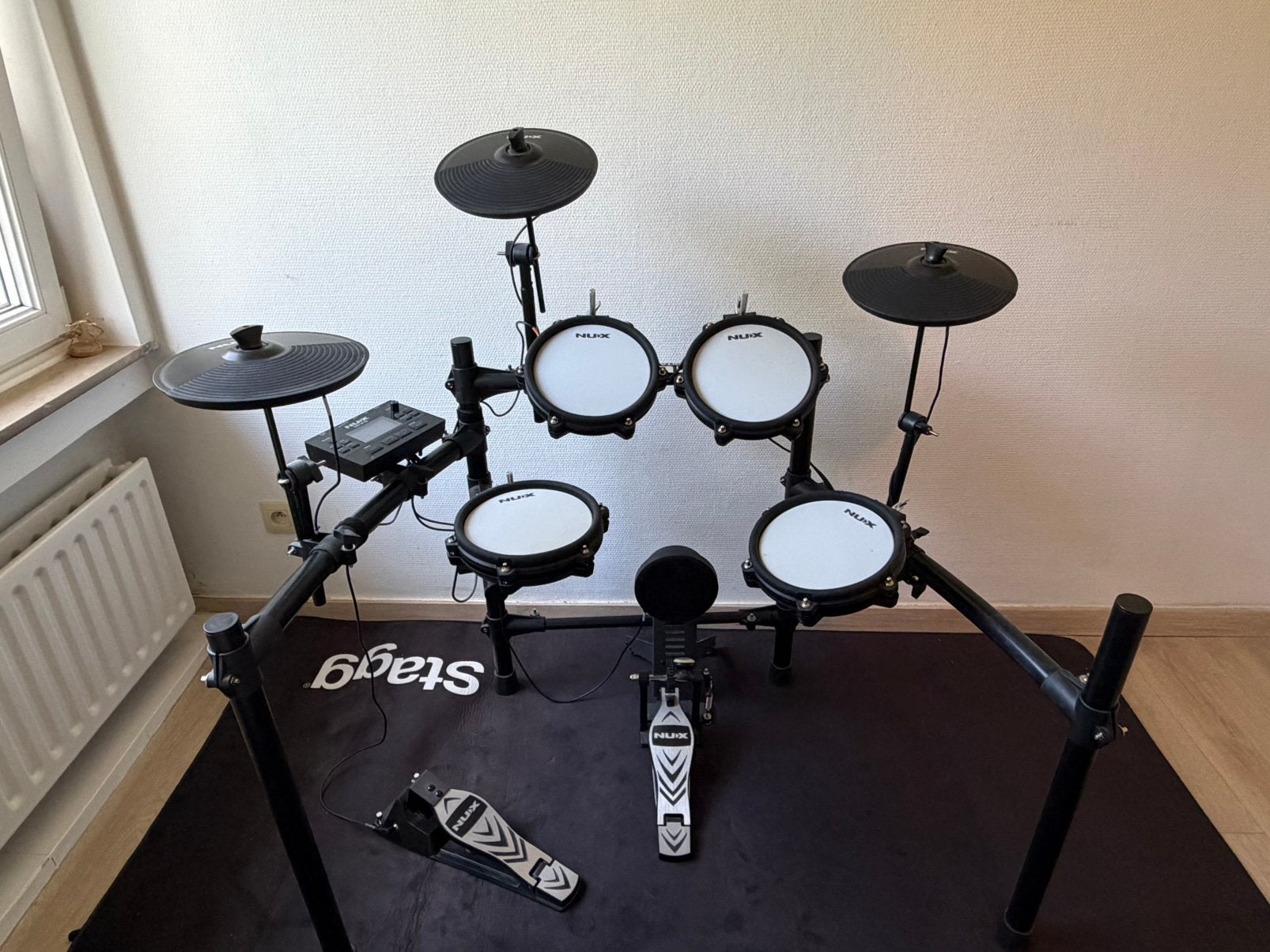 Nux dm-210 batterij, Muziek en Instrumenten, Drumstellen en Slagwerk, Ophalen, Zo goed als nieuw, Elektronisch