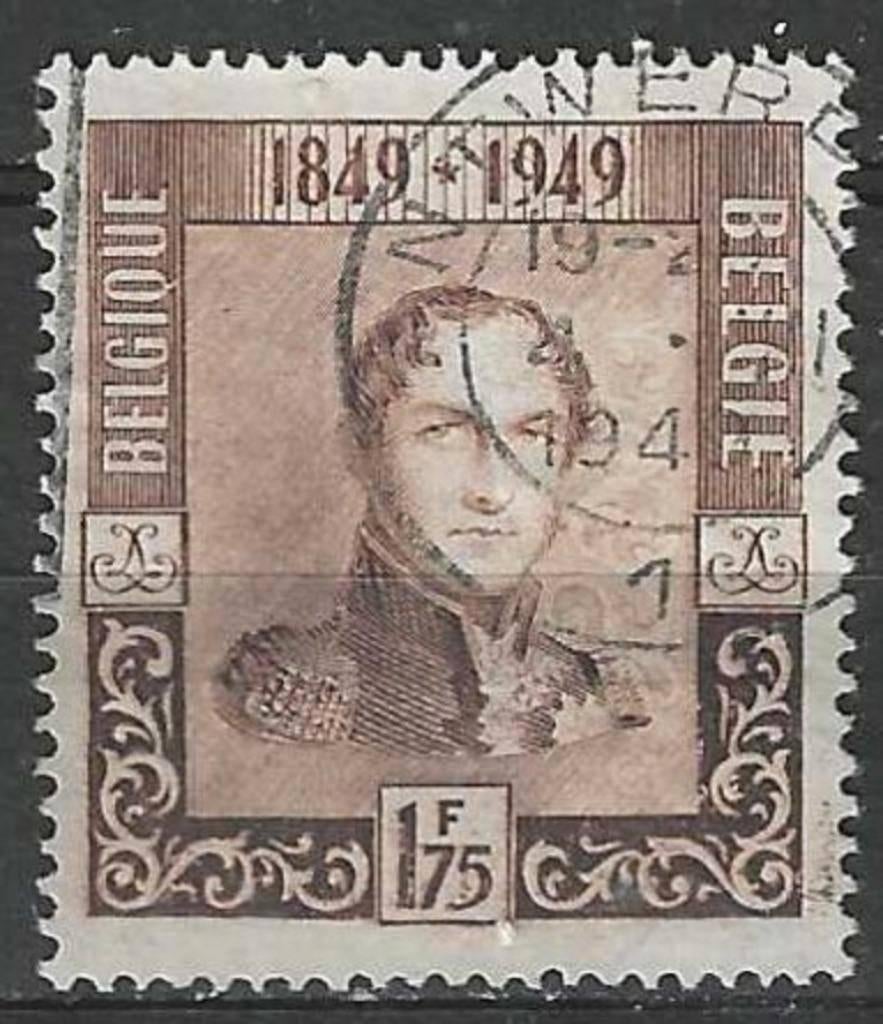 Belgie 1949 - Yvert/OBP 808 - Koning Leopold I (ST), Verzenden, Gestempeld, Gestempeld, Koninklijk huis
