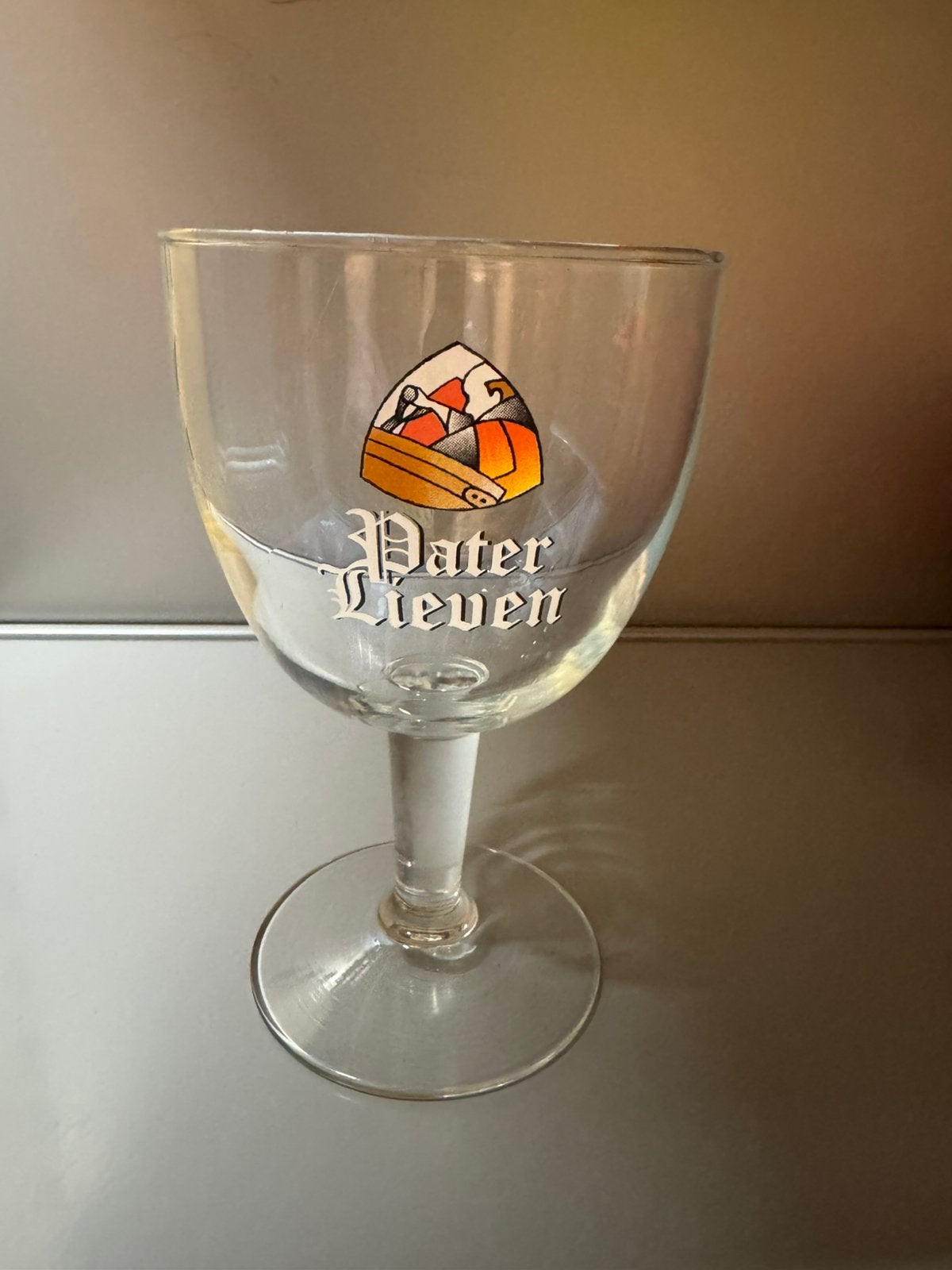 Bierglas pater lieven, Verzamelen, Ophalen, Zo goed als nieuw