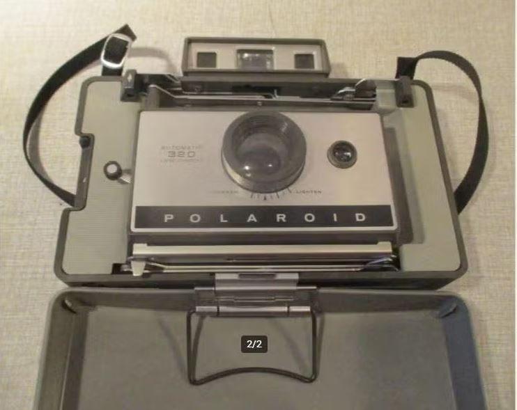 Mooie retro Polaroid 320, Ophalen of Verzenden, Zo goed als nieuw, Polaroid, Polaroid