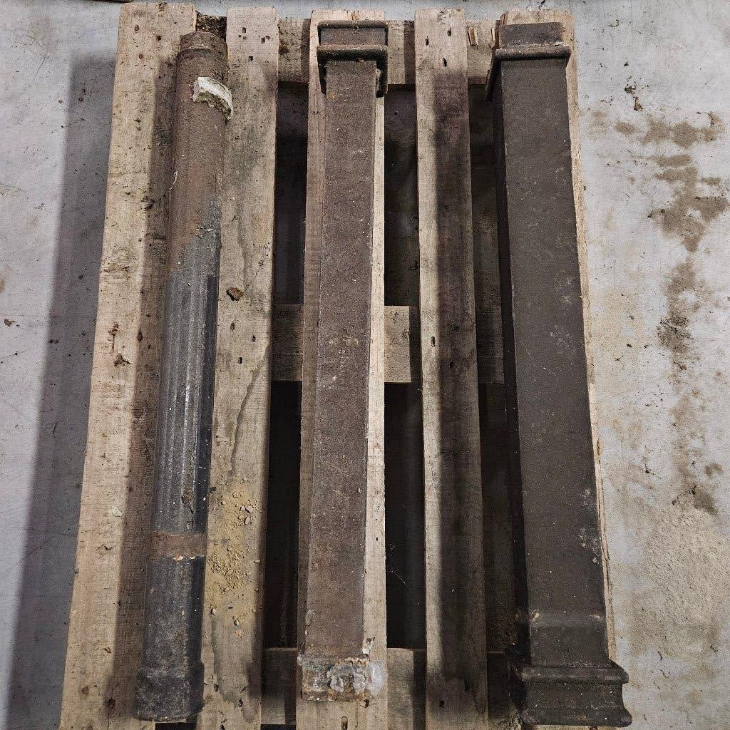 GIETIJZER BUIS, Doe-het-zelf en Bouw, Ophalen, Overige materialen, Gebruikt, Minder dan 2 meter
