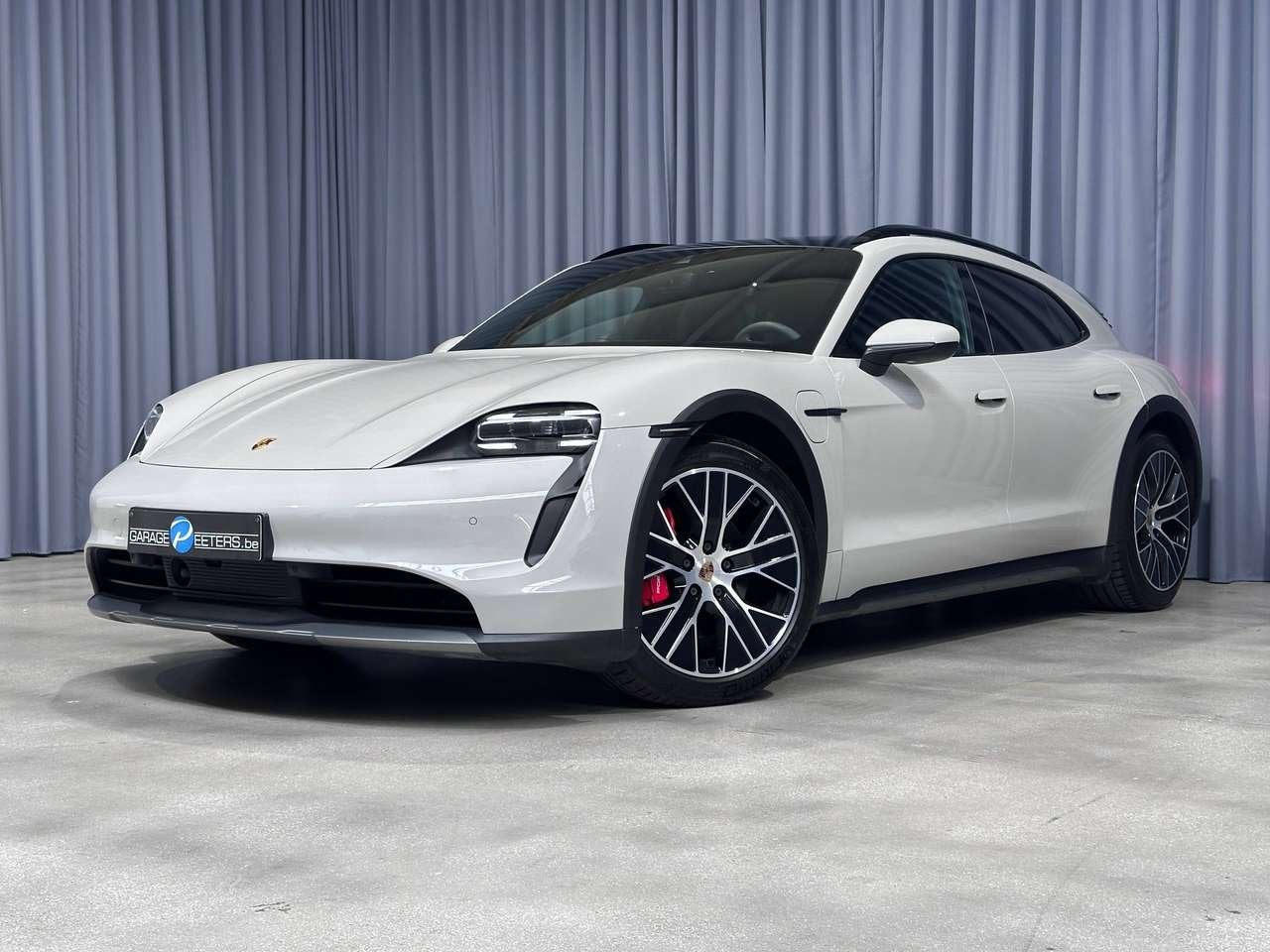 Porsche Taycan 4S Cross Turismo 93.4 kWh *LUCHTVERING*PANO, Autos, 0 kg, Argent ou Gris, 0 kg, Noir