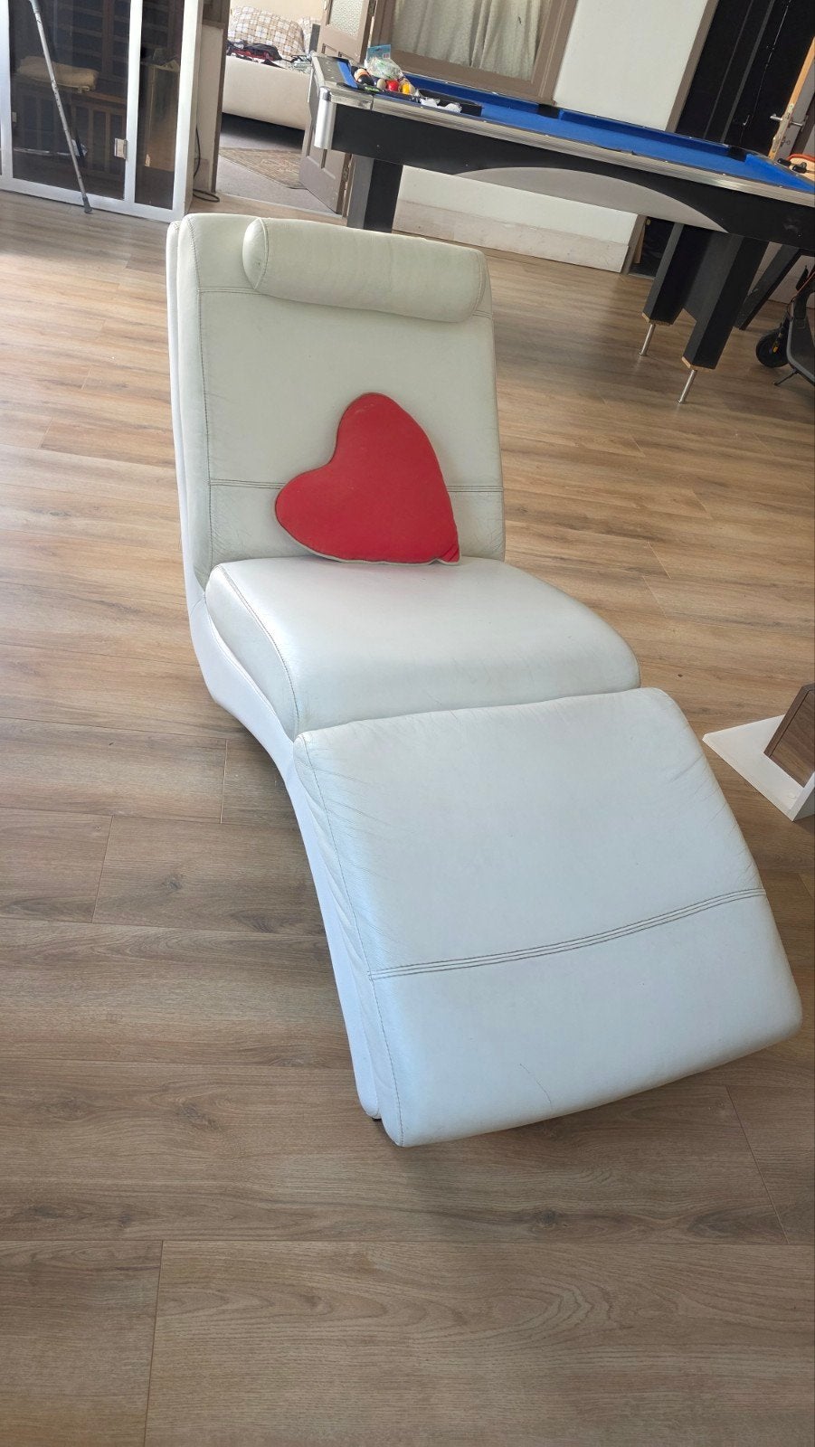 fauteuil, Ophalen, Gebruikt, Eenpersoons, Leer
