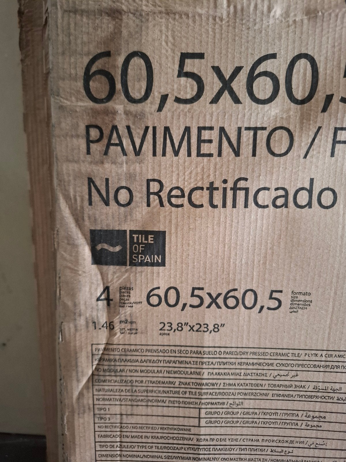 Keramische tegels te koop dinant dark 7pakken per doos1.46m², Enlèvement