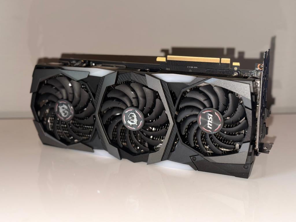 Nieuwstaat - MSI GeForce RTX 2080 GAMING X TRIO 8G, Computers en Software, Videokaarten, Ophalen, PCI-Express 3, DisplayPort, GDDR6